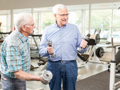 Oudere heren fysiotherapie - FotoFluivius